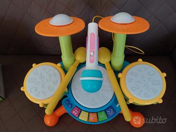 Batteria musicale per bambini.