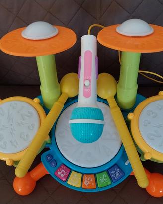 Batteria musicale per bambini.