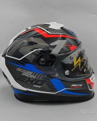 Casco Scorpion EXO R1 Air Coup blu TG S