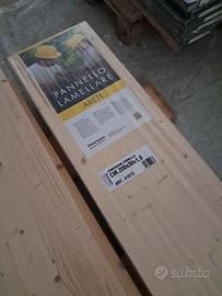 tavole e mensole in legno lamellari