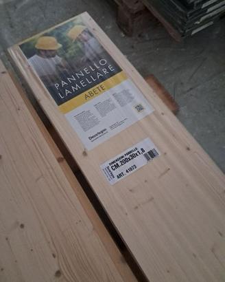 tavole e mensole in legno lamellari
