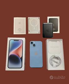 iPhone 14 128 gb eSim+MagSafe Wallet e Battery