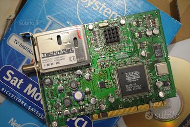 Scheda PCI NETSYSTEM ricevitore sat digitale