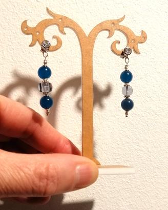 Orecchini in pietra e Argento 925 