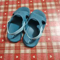 Ciabattine bimbo azzurre