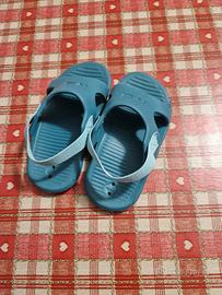 Ciabattine bimbo azzurre