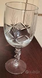 Bicchieri cristallo 
