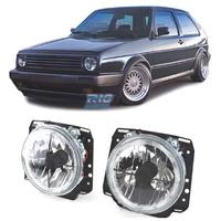 FARI VOLKSWAGEN VW GOLF MK2 83-91 ANGEL EYES FONDO