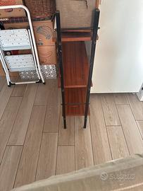 Scaffalatura vintage  a giorno stile anni 50