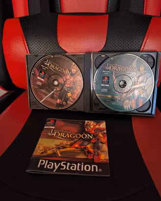 The Leggend of Dragoon ps1 con libretto