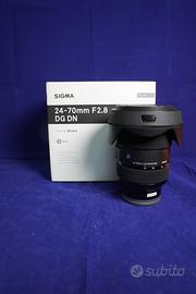 Obiettivo Sigma 24-70mm f/2.8 DG DN per Sony