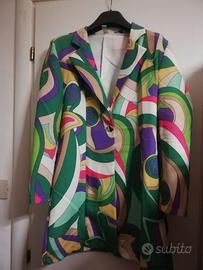 spolverino primaverile vintage tg l made in italy