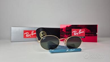 Ray Ban ovalino oro 3547N