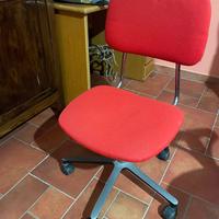 sedia da scrivania senza braccioli