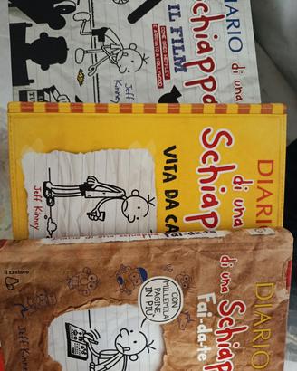 Lotto 6 Libri "Diario di una Schiappa" 