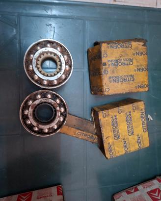Coppia cuscinetti d'epoca originale Citroën