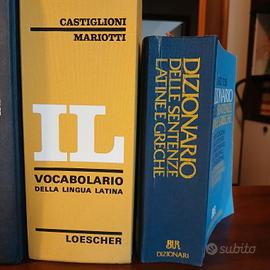 Vocabolario Lingua latina+Dizion sentenze latine