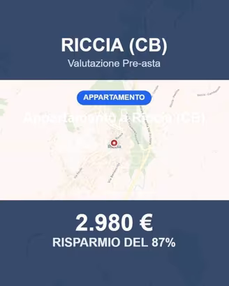 Immobile in asta di 53 m² a Riccia