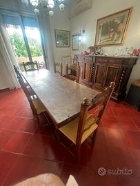 Tavolo da pranzo + sedie