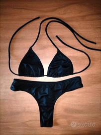 COSTUME DA MARE BIKINI NERO *ALTA QUALITÀ* NUOVO