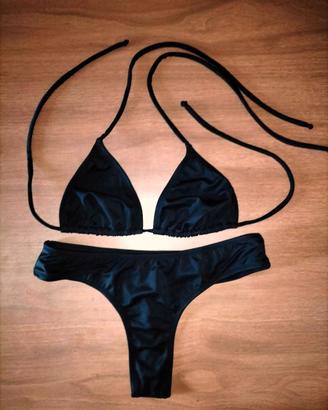 COSTUME DA MARE BIKINI NERO *ALTA QUALITÀ* NUOVO