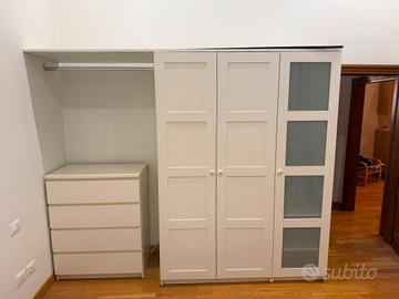Armadio guardaroba IKEA BRIMNES 3 ante