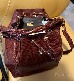 Borsa in coccodrillo Gherardini 