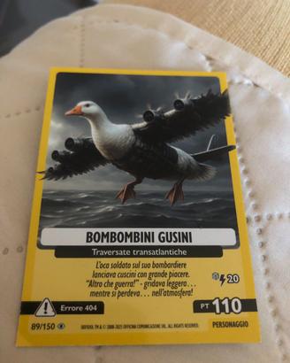 Carta brainrot bombombini gusini