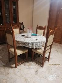 Sala da pranzo del 1970.