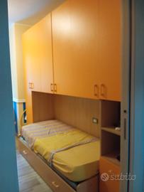 cameretta a ponte con letto estraibile 