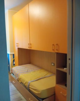 cameretta a ponte con letto estraibile 