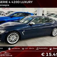 Bmw serie 4 420d Coupé Luxury FINANZIABILE