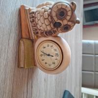 Orologio da tavolo Thun con gufo 