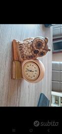 Orologio da tavolo Thun con gufo 