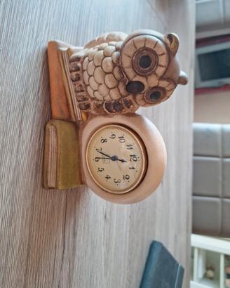 Orologio da tavolo Thun con gufo 