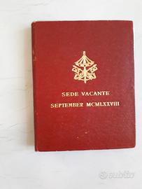 SEDE VACANTE VATICANO 1978 500 £ ARGENTO