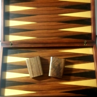 Set di Backgammon Deluxe in radica BI-ASS giochi