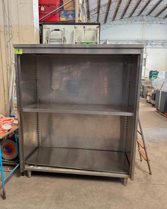 scaffale professionale in acciaio inox