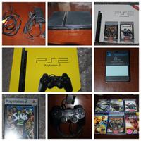 PS2 + 2 controller + giochi