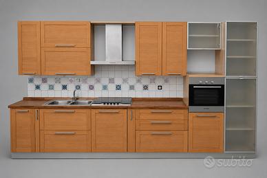cucina lineare completa