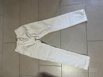 Pantaloni bianchi Hermitage Slim Fit