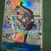 Sanji Manga alt art one piece tcg OP06-119 JP