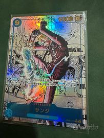Sanji Manga alt art one piece tcg OP06-119 JP