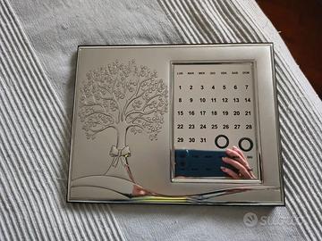 cornice nascita con calendario perpetuo Kasanova