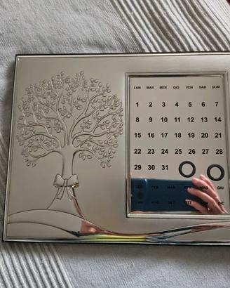 cornice nascita con calendario perpetuo Kasanova