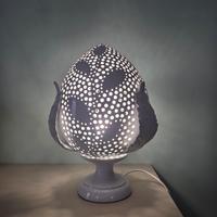 Lampada in ceramica di Grottaglie