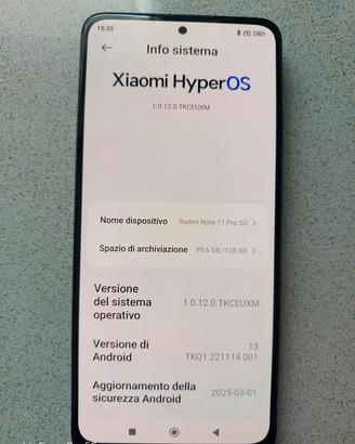 Redmi Note11 pro 5G
