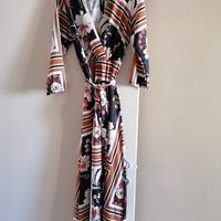 Vestito floreale lungo