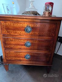 Cassettiera e comodini