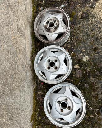 3 Cerchi Originali Alfa 75 Indy 4 fori